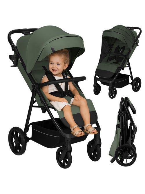 Passeggino LIONELO Iva All-Terrain - Materiale Premium - Fino a 22 kg - Ampio Spazio - Kiabi