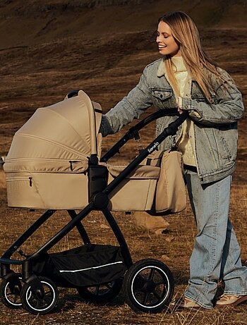 Passeggino LIONELO Meril 3 in 1: passeggino, navicella, seggiolino auto, borsa e accessori