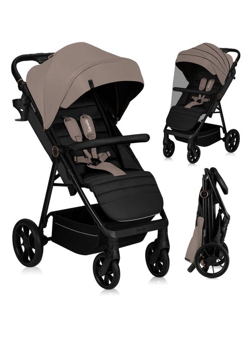 Passeggino LIONELO Mira All-Terrain - Fino a 22 kg - Ampia superficie - Ruote grandi - Kiabi