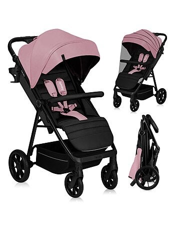 Passeggino LIONELO Mira All-Terrain - Fino a 22 kg - Ampia superficie - Ruote grandi