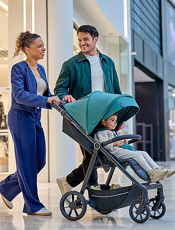 Passeggino LIONELO Mira All-Terrain - Fino a 22 kg - Ampia superficie - Ruote grandi