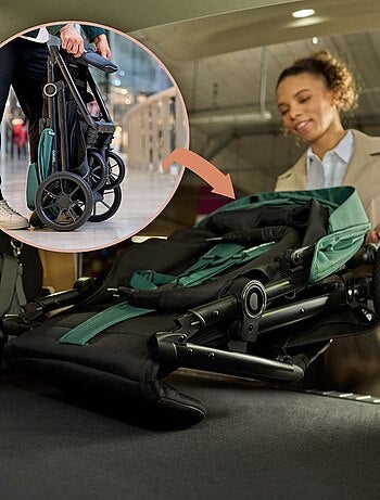 Passeggino LIONELO Mira All-Terrain - Fino a 22 kg - Ampia superficie - Ruote grandi