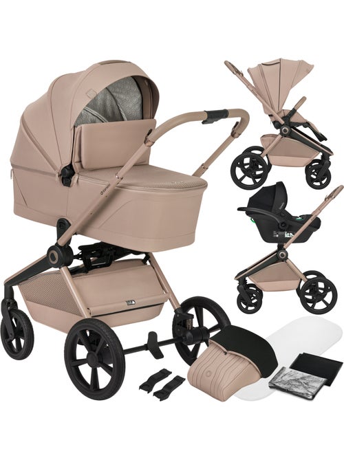 Passeggino multifunzione 3 in 1 Lionelo Freya – Navicella – Seduta e Seggiolino Astrid i-Size - Kiabi