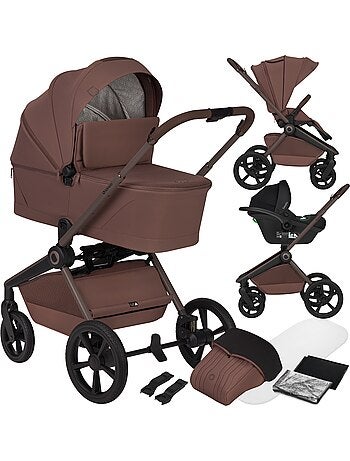 Passeggino multifunzione 3 in 1 Lionelo Freya – Navicella – Seduta e Seggiolino Astrid i-Size