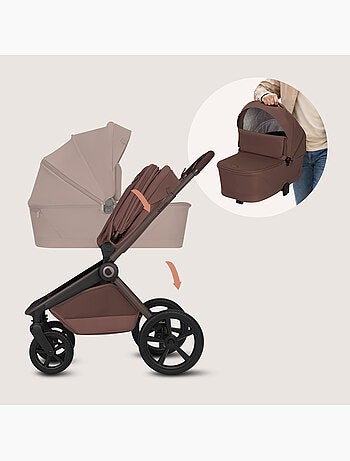 Passeggino multifunzione 3 in 1 Lionelo Freya – Navicella – Seduta e Seggiolino Astrid i-Size
