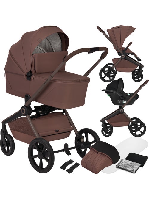 Passeggino multifunzione 3 in 1 Lionelo Freya – Navicella – Seduta e Seggiolino Astrid i-Size - Kiabi