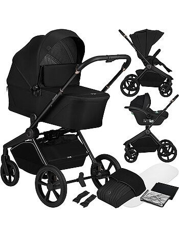 Passeggino multifunzione 3 in 1 Lionelo Freya – Navicella – Seduta e Seggiolino Astrid i-Size