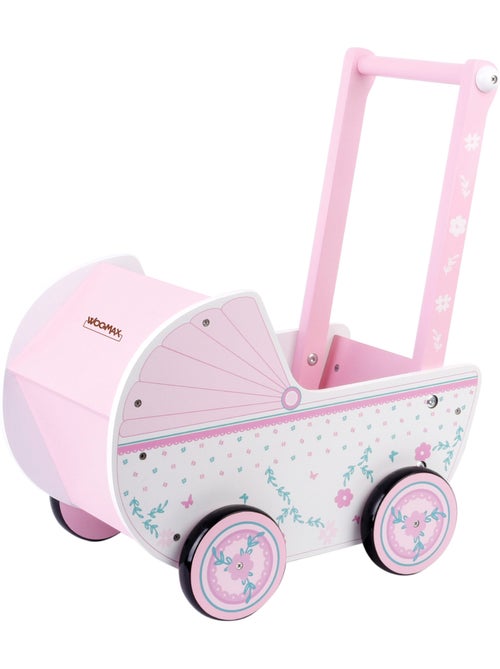 Passeggino per bambole in legno woomax - Kiabi