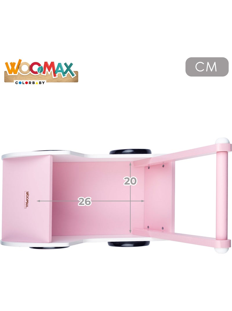 Passeggino per bambole in legno woomax N/D - Kiabi