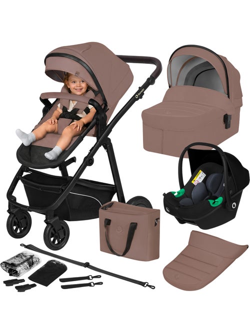Passeggino trio LIONELO Bianka - Fino a 22 kg - Pacchetto passeggino, navicella, seggiolino auto e a - Kiabi Passeggino trio LIONELO Bianka - Fino a 22 kg - Pacchetto passeggino, navicella, seggiolino auto e a - Kiabi