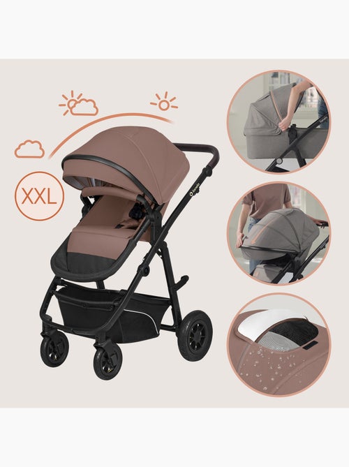 Passeggino trio LIONELO Bianka - Fino a 22 kg - Pacchetto passeggino, navicella, seggiolino auto e a - Kiabi Passeggino trio LIONELO Bianka - Fino a 22 kg - Pacchetto passeggino, navicella, seggiolino auto e a - Kiabi
