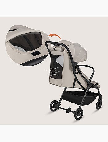 Passeggino ultracompatto LIONELO Agia - Leggero - Fino a 4 anni - Ampio cestino - Chiusura rapida