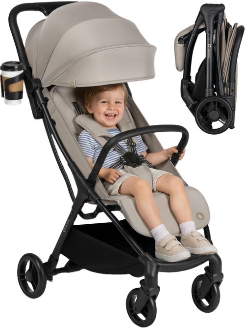 Passeggino ultracompatto LIONELO Agia - Leggero - Fino a 4 anni - Ampio cestino - Chiusura rapida - Kiabi Passeggino ultracompatto LIONELO Agia - Leggero - Fino a 4 anni - Ampio cestino - Chiusura rapida - Kiabi