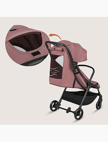 Passeggino ultracompatto LIONELO Agia - Leggero - Fino a 4 anni - Ampio cestino - Chiusura rapida