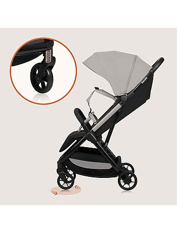 Passeggino ultracompatto LIONELO Julie Air - Compatibile con l'aereo - Leggero - Chiusura rapida