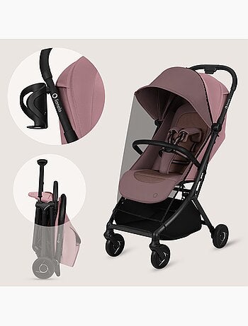 Passeggino ultracompatto LIONELO Sia - Ultraleggero: 5,9 kg - Compatibile con il trasporto aereo