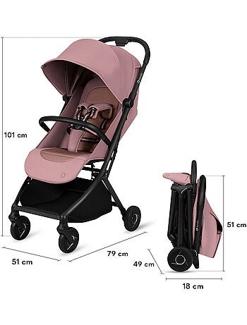 Passeggino ultracompatto LIONELO Sia - Ultraleggero: 5,9 kg - Compatibile con il trasporto aereo