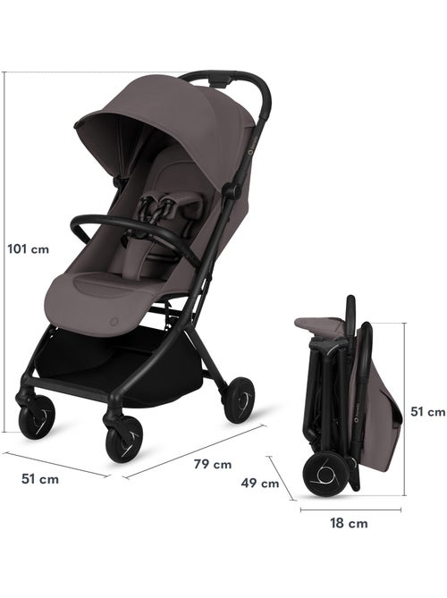 Passeggino ultracompatto LIONELO Sia - Ultraleggero: 5,9 kg - Compatibile con il trasporto aereo - Kiabi Passeggino ultracompatto LIONELO Sia - Ultraleggero: 5,9 kg - Compatibile con il trasporto aereo - Kiabi