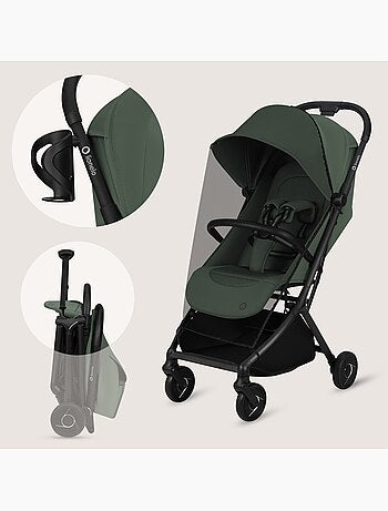 Passeggino ultracompatto LIONELO Sia - Ultraleggero: 5,9 kg - Compatibile con il trasporto aereo