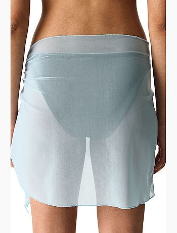 Pastel jolie pareo in mesh penti