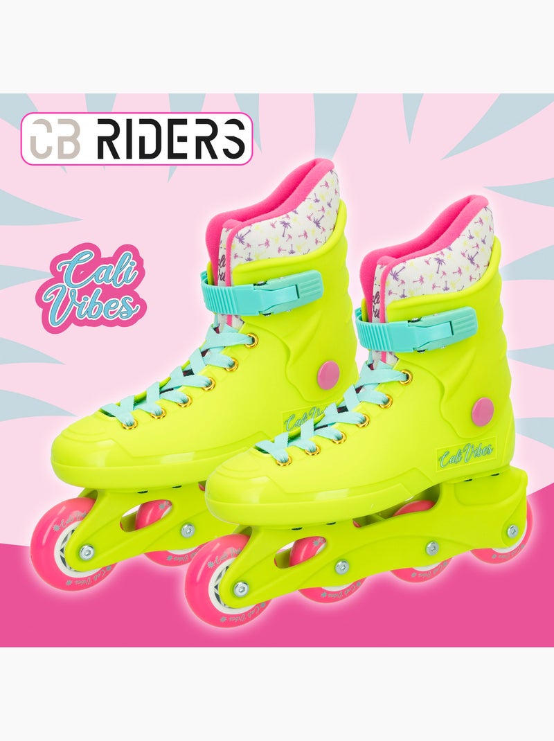 Pattini in linea giallo neon taglia 38-39 cb riders N/D - Kiabi