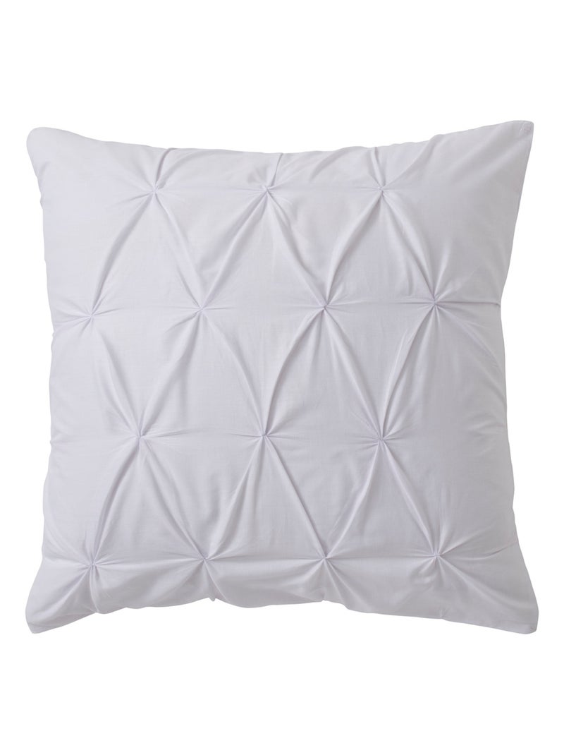 Paure da letto 3 pezzi Heloise, 100% cotone Bianco - Kiabi