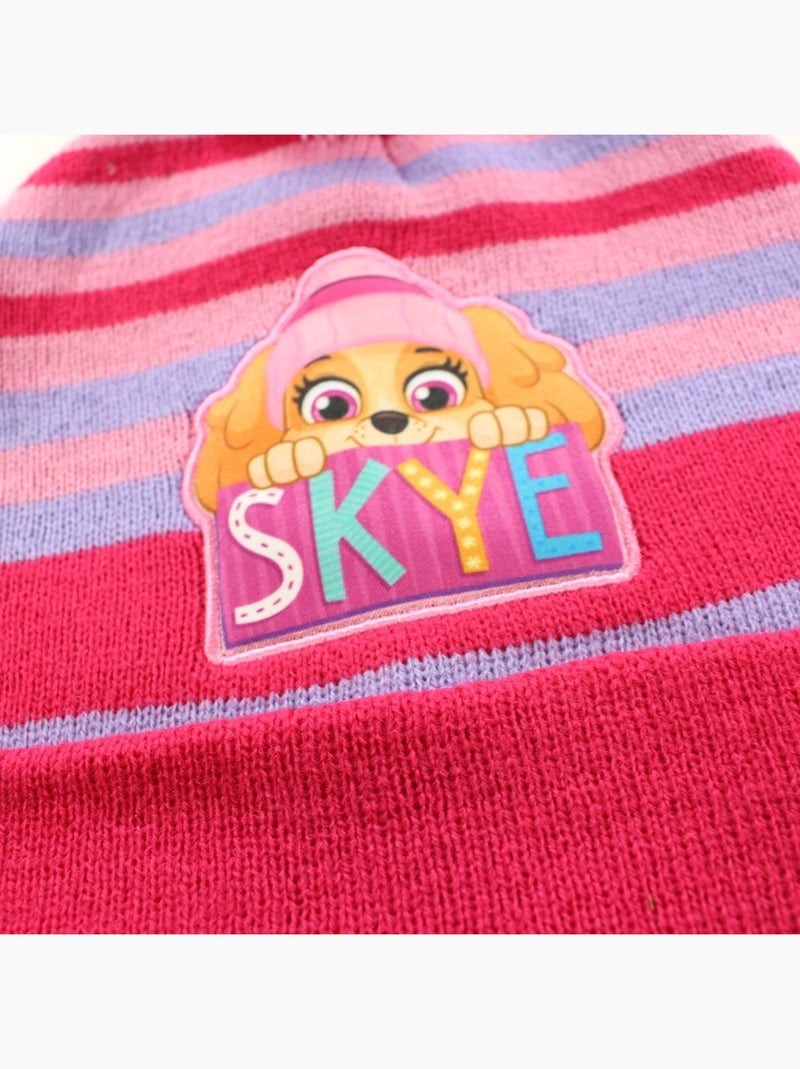 Paw Patrol - Berretto con pompon Rosa fucsia - Kiabi
