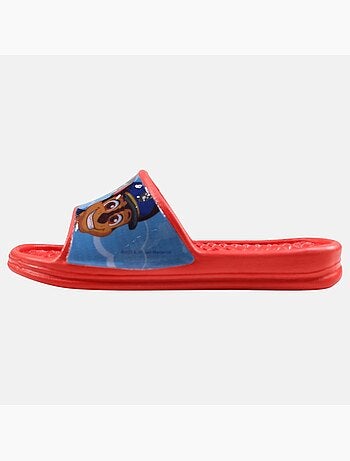 Paw patrol - ciabatte da bagno con cinturino stampato e suola modellata