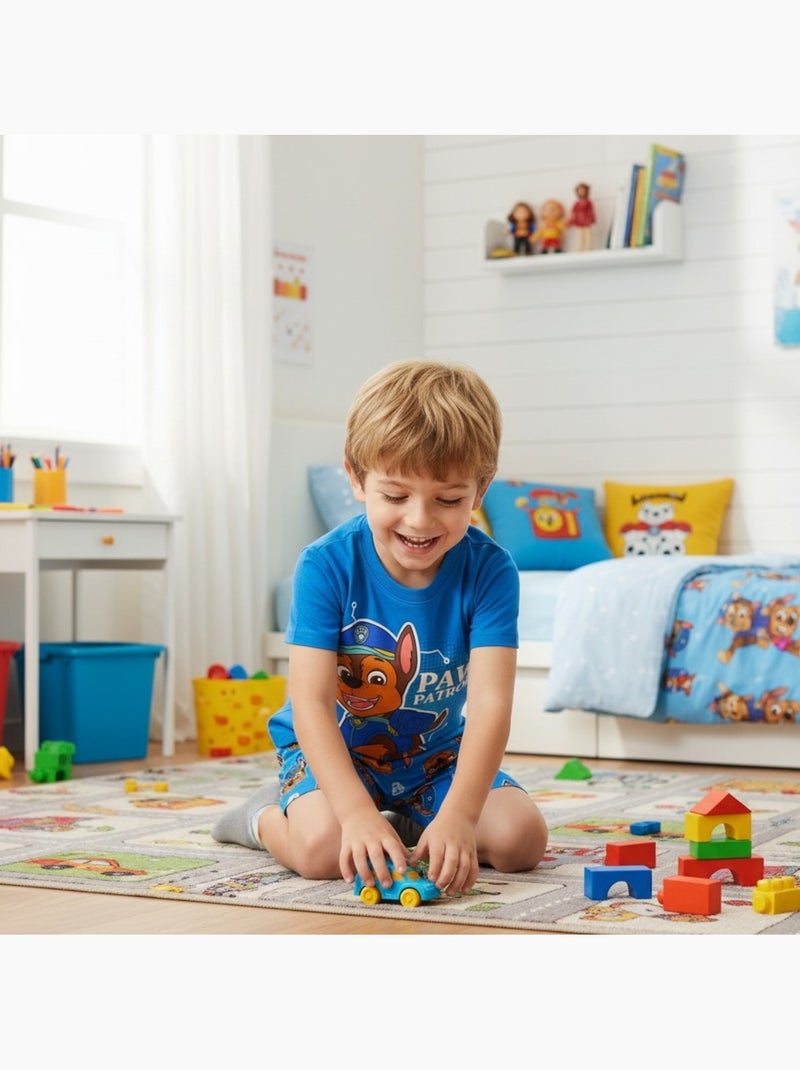 Paw Patrol - Completo bambino maglietta e pantaloncino Blu marino - Kiabi