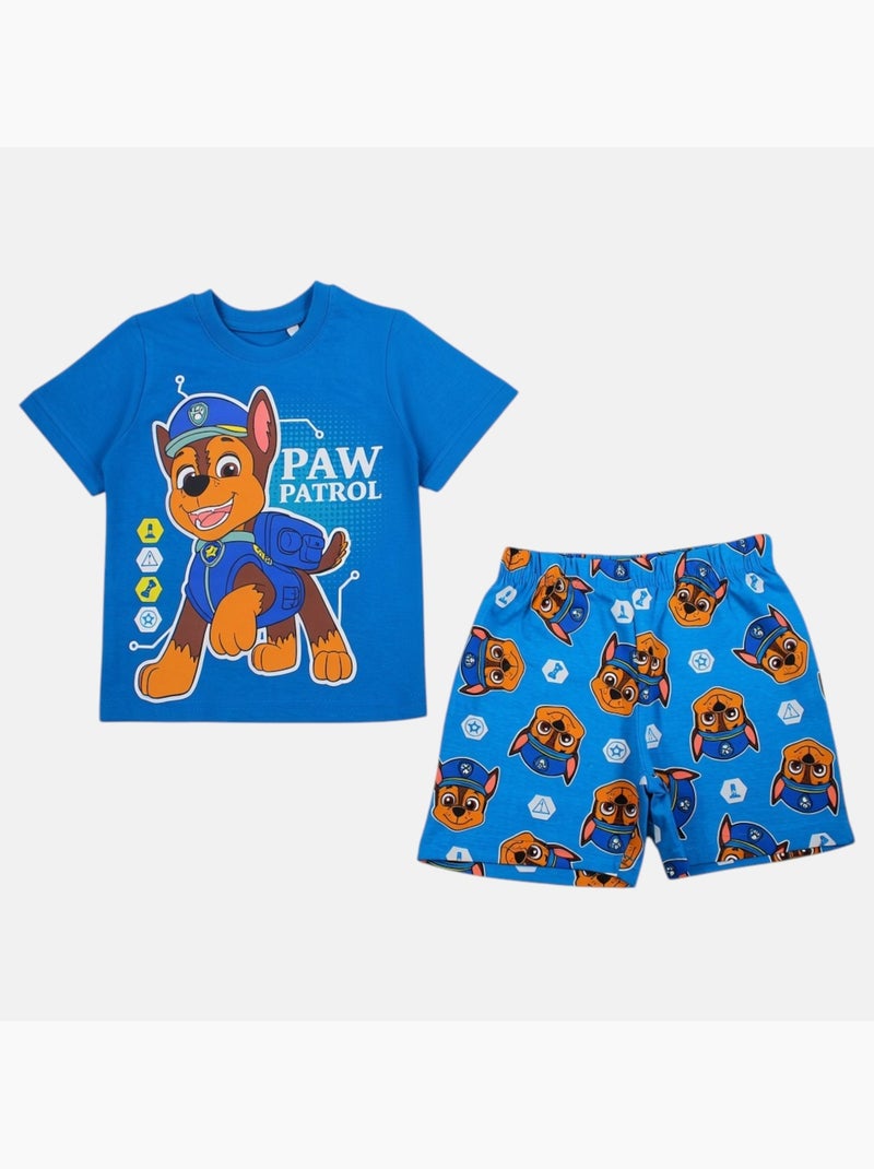 Paw Patrol - Completo bambino maglietta e pantaloncino Blu marino - Kiabi
