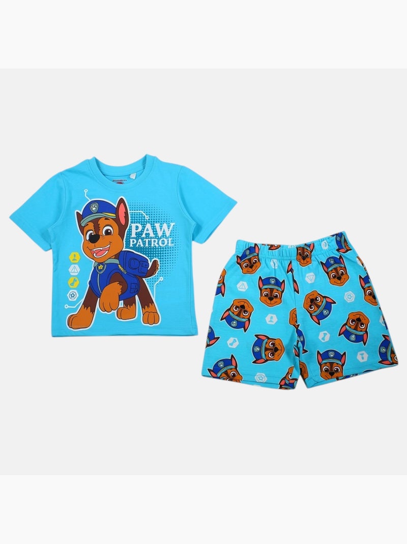 Paw Patrol - Completo bambino maglietta e pantaloncino Blu - Kiabi