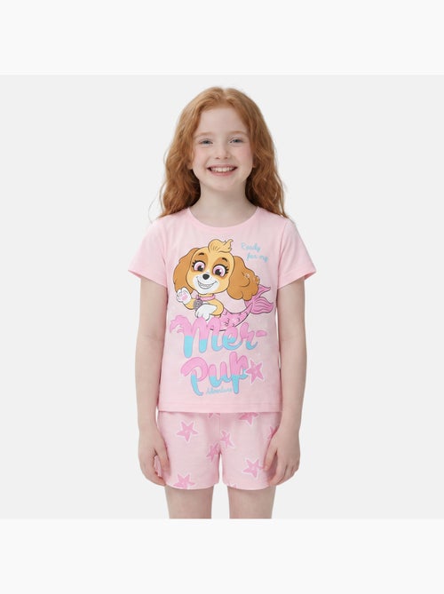 Paw Patrol - Completo maglietta e short bambina - Kiabi