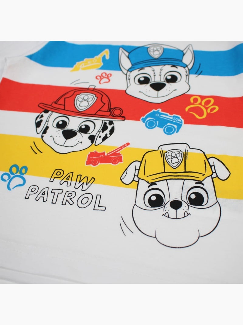 Paw Patrol - Completo maglietta e short bambino Blu - Kiabi