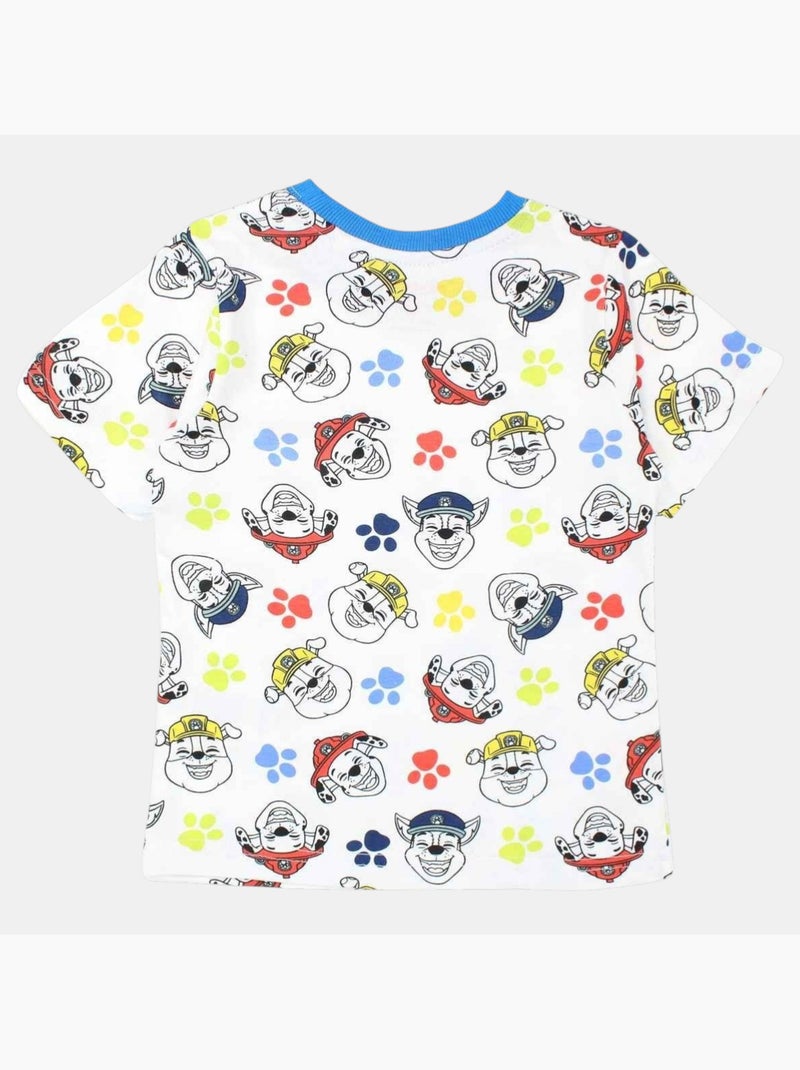 Paw Patrol - Completo maglietta e short Blu - Kiabi
