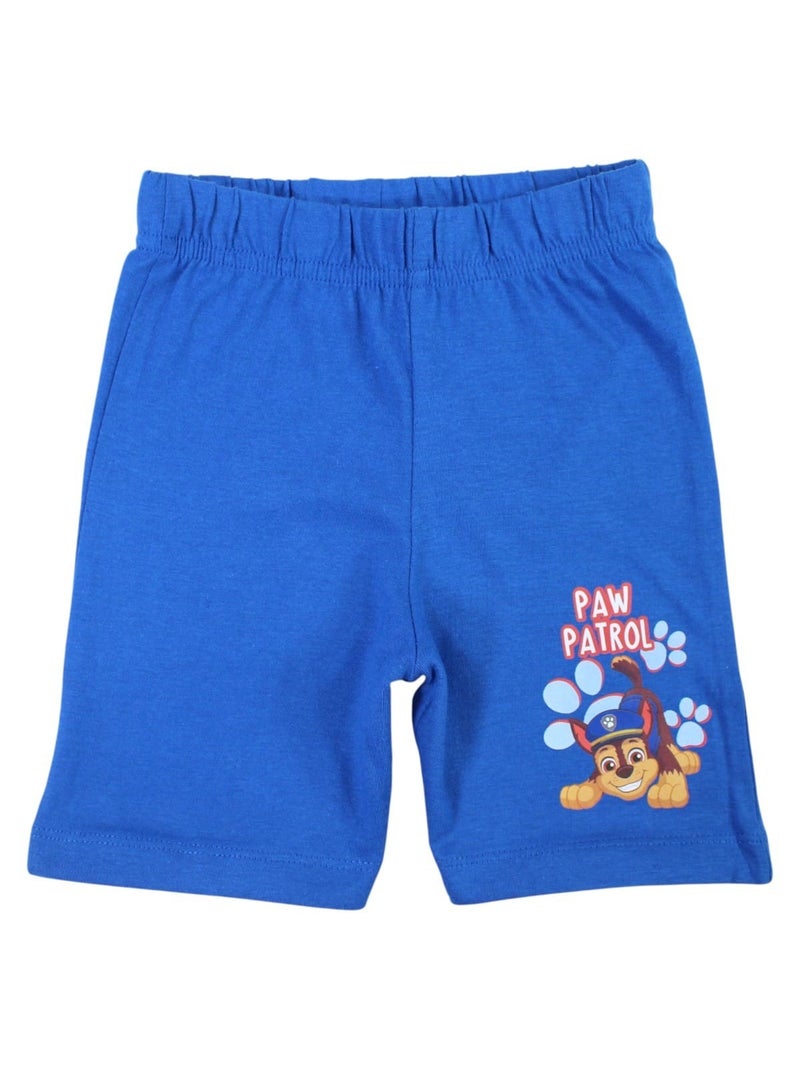 Paw Patrol - Completo maglietta e short Blu - Kiabi
