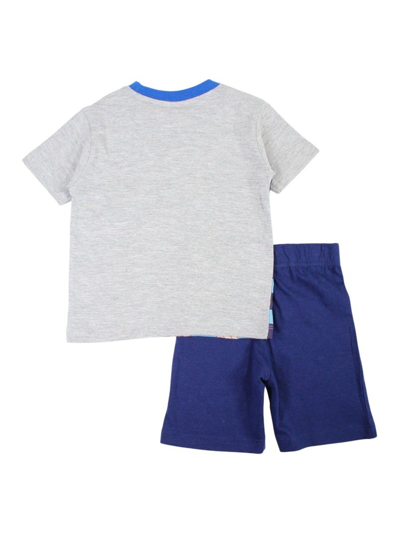 Paw Patrol - Completo maglietta e short Blu marino - Kiabi