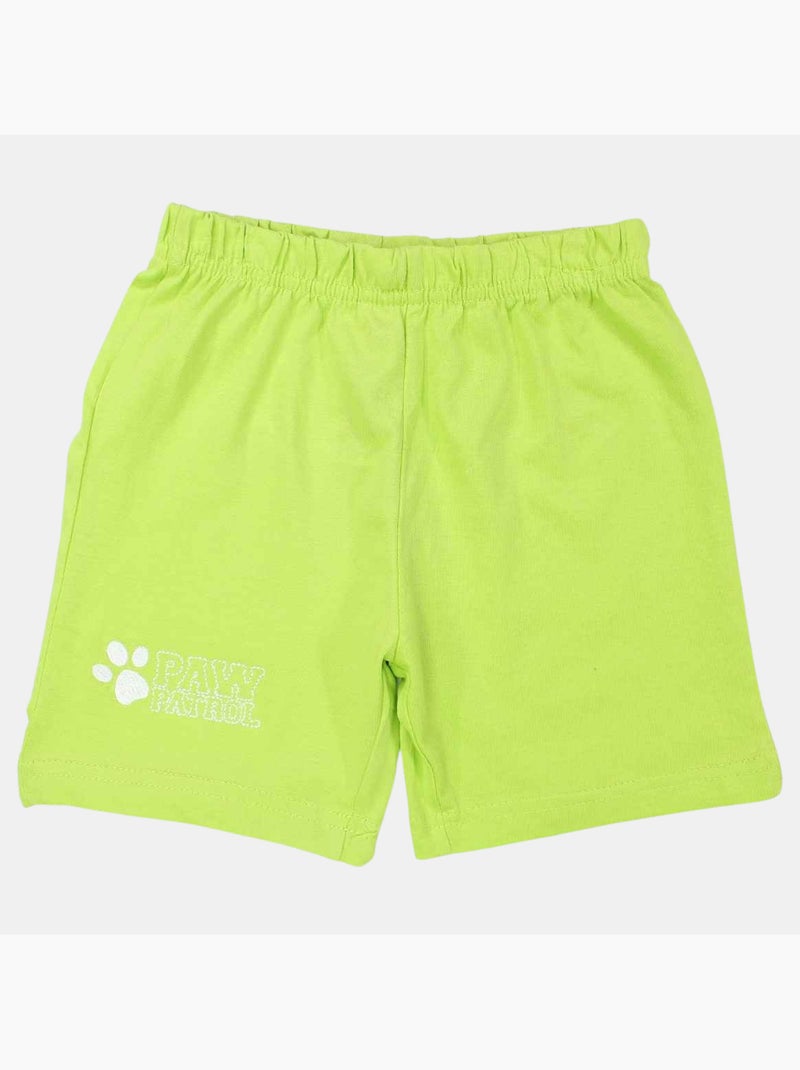 Paw Patrol - Completo maglietta e short Verde - Kiabi