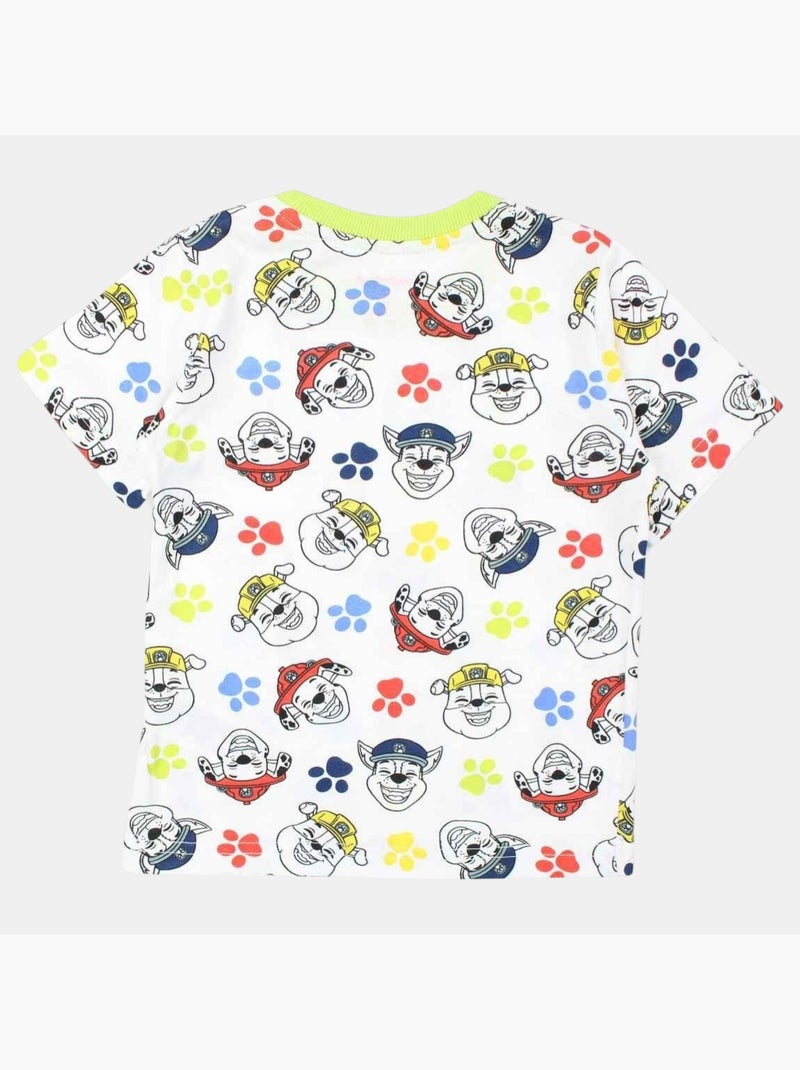 Paw Patrol - Completo maglietta e short Verde - Kiabi