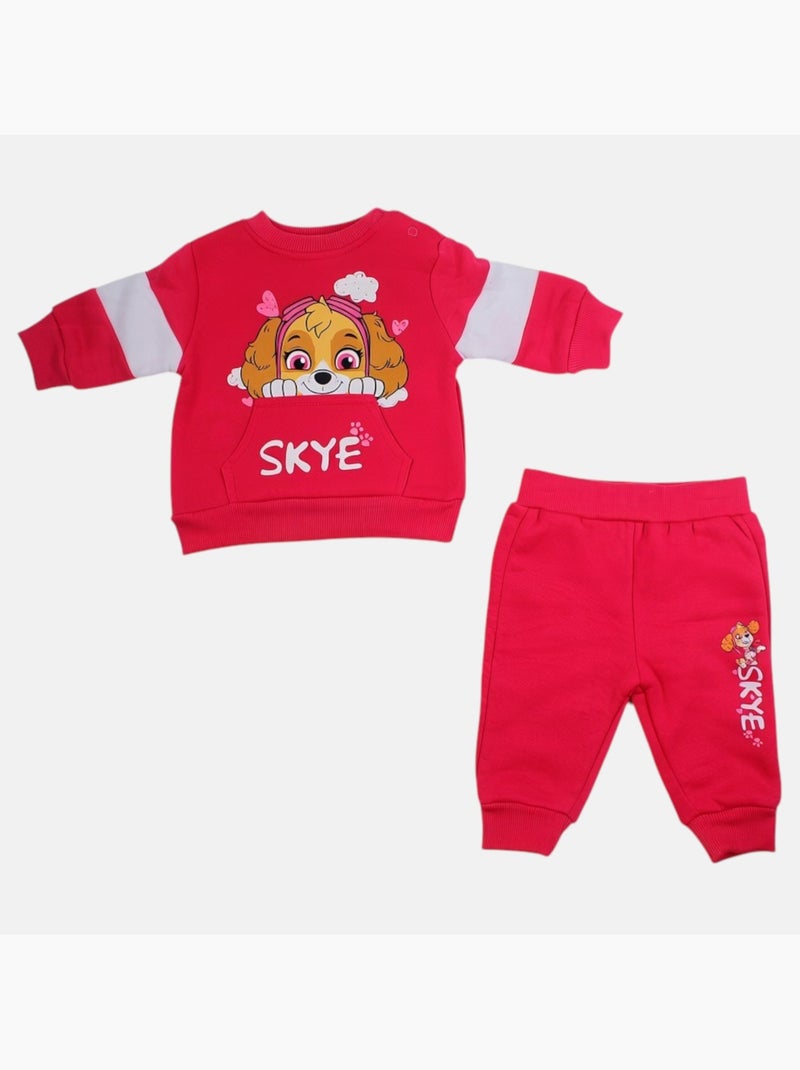 Paw Patrol - Completo neonata bambina Rosa fucsia - Kiabi