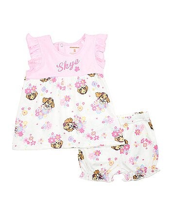 Paw Patrol - Completo t-shirt e shorts bebè
