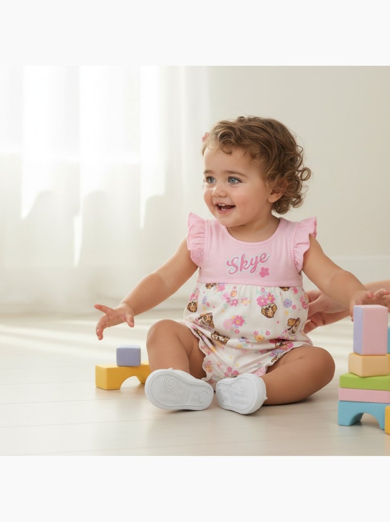 Paw Patrol - Completo t-shirt e shorts bebè Rosa - Kiabi