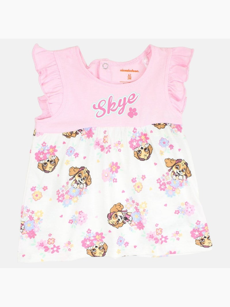Paw Patrol - Completo t-shirt e shorts bebè Rosa - Kiabi