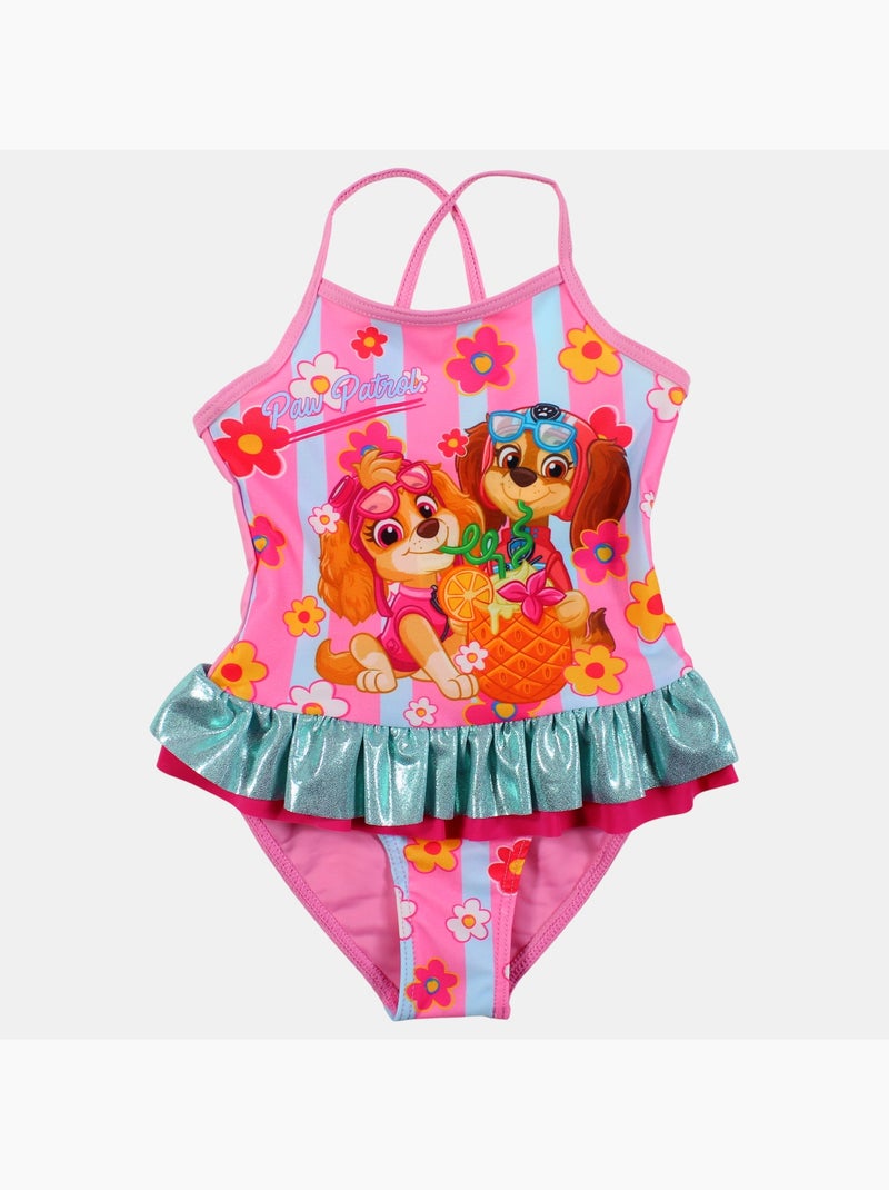 Paw Patrol - Costume da bagno bambina intero Rosa - Kiabi