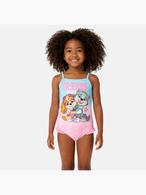 Paw patrol - costume da bagno intero con volant e spalline sottili - Kiabi Paw patrol - costume da bagno intero con volant e spalline sottili - Kiabi