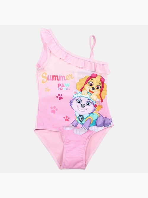 Paw patrol - costume da bagno intero stampato con volant - Kiabi Paw patrol - costume da bagno intero stampato con volant - Kiabi