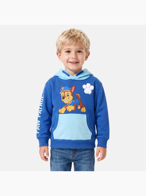 Paw patrol - felpa con cappuccio bambino chase - Kiabi Paw patrol - felpa con cappuccio bambino chase - Kiabi