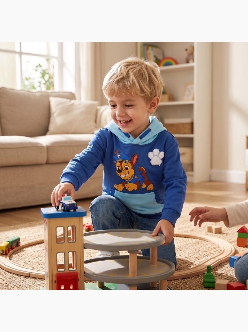 Paw patrol - felpa con cappuccio bambino  chase Blu - Kiabi