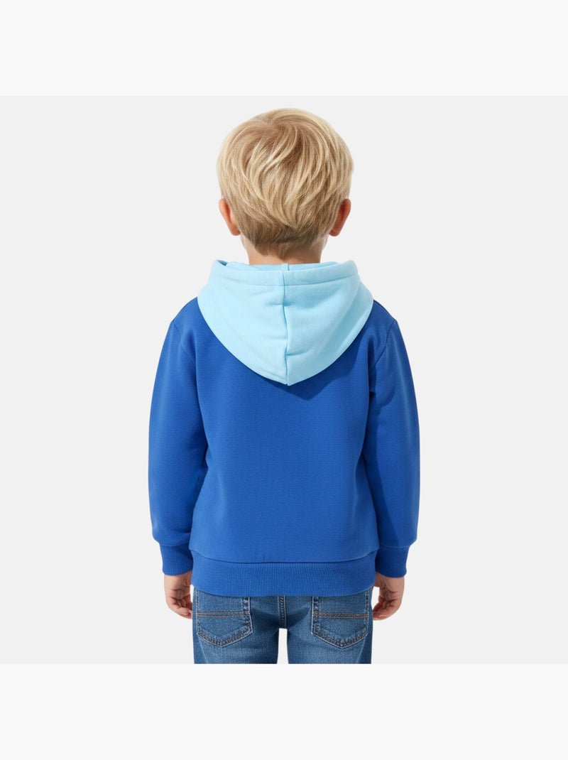 Paw patrol - felpa con cappuccio bambino  chase Blu - Kiabi