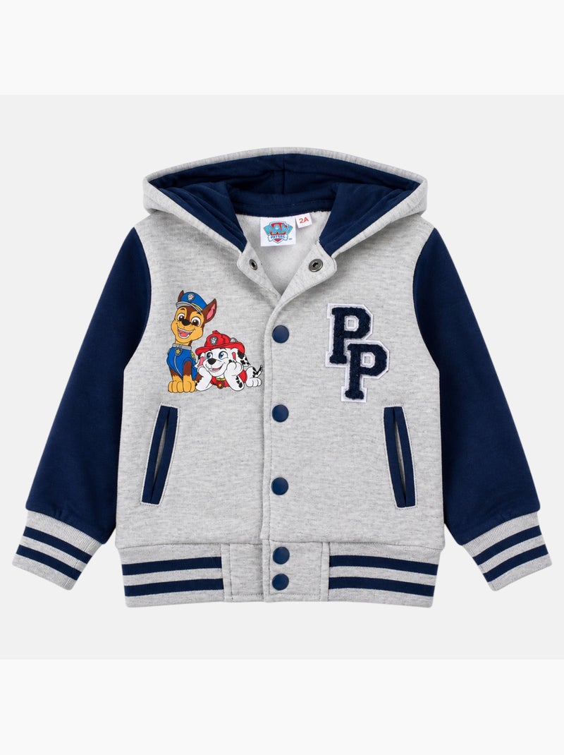 Paw Patrol - Felpa con cappuccio da bambino Grigio - Kiabi