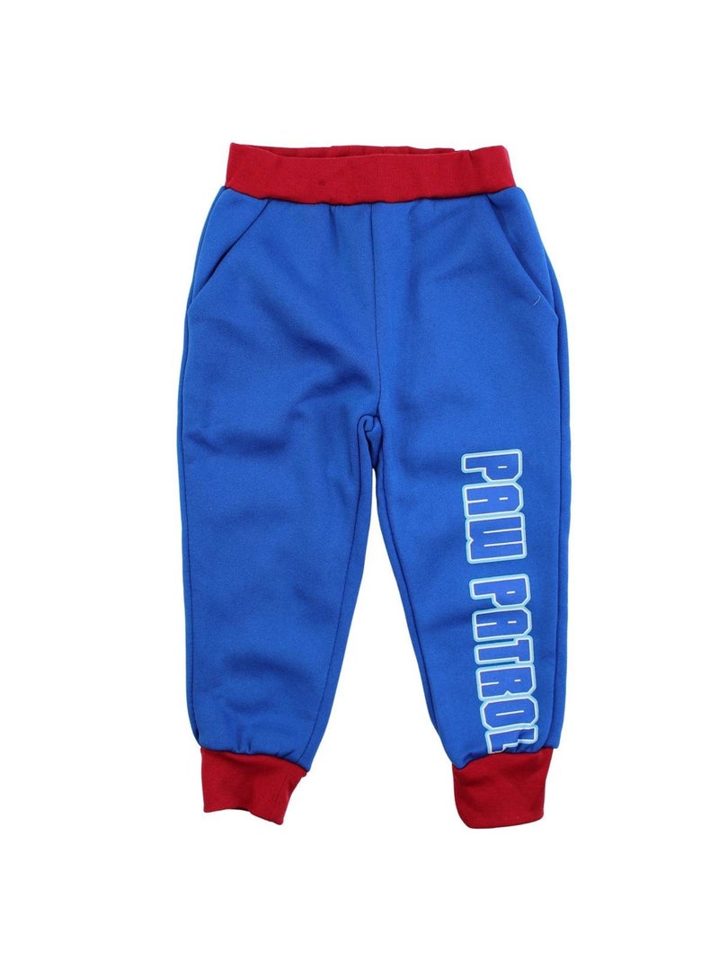 Paw patrol - pantaloni da jogging dal taglio dritto con cordoncino e tasche laterali Blu - Kiabi